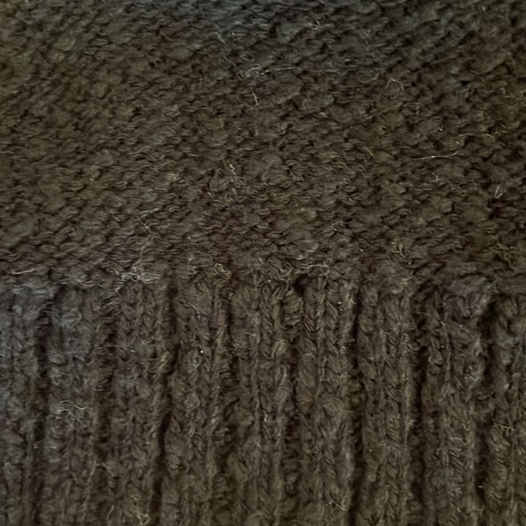 Madewell One-Shoulder Black Sweater Tank - Picture 6 of 7